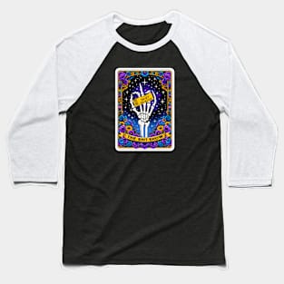 The Shit Show Tarot Card Baseball T-Shirt